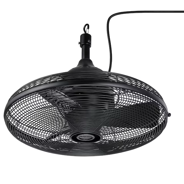 Harbor Breeze Valdosta 20-in Black Indoor/Outdoor Ceiling Fan (3-Blade)