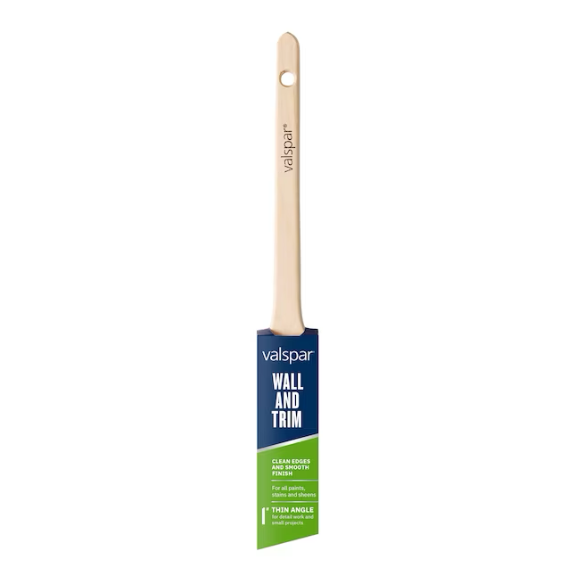 Valspar 1-in Reusable Polyester Angle Paint Brush (Sash Brush)