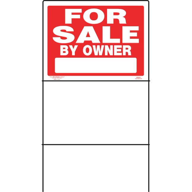 Hillman Sign Center 18-in x 24-in Plastic Sale/For Sale Sign