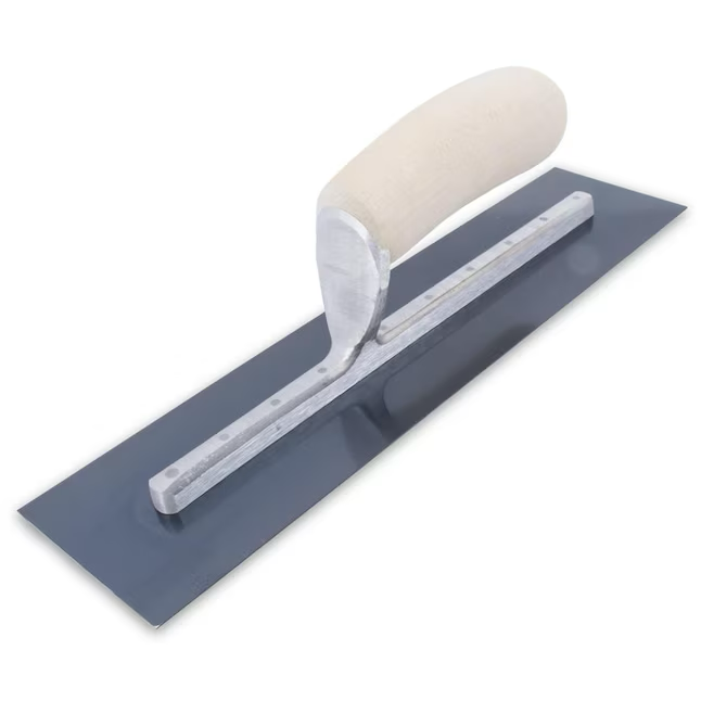 Marshalltown 12-in High Carbon Steel Finishing Concrete Trowel