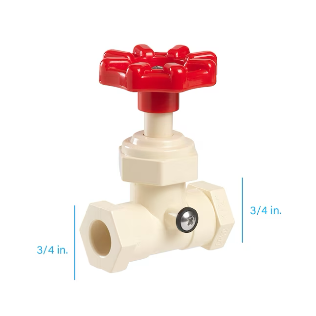 RELIABILT 3/4 in CPVC Stop and Waste Valve