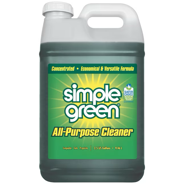 Limpiador multiusos líquido Sassafras Simple Green de 2,5 galones