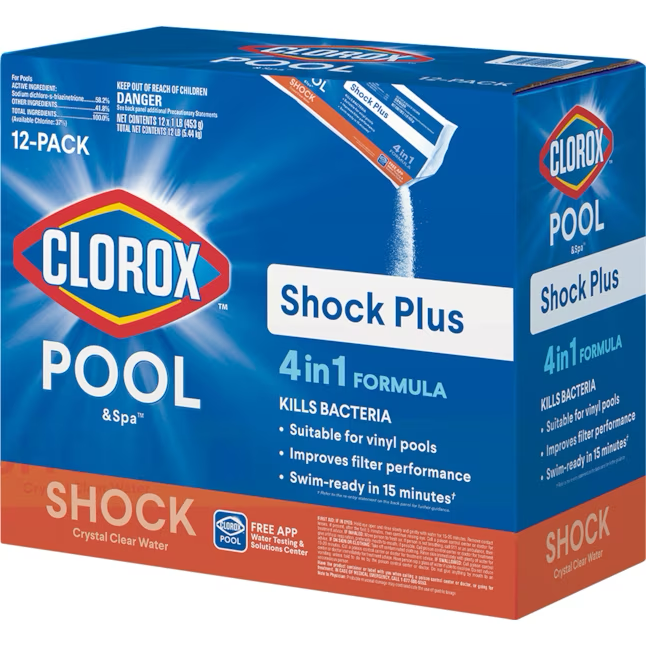 Clorox Pool&Spa 12-Pack 16-oz Pool Shock