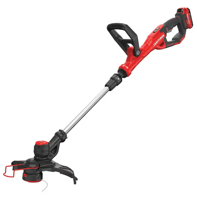 CRAFTSMAN V20 20-volt Max 13-in Straight Shaft Battery String Trimmer 2 Ah (Battery and Charger Included)