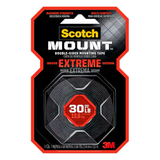 Scotch-Mount Extreme Double-Sided Mounting Tapes 1-in x 5-ft Double-Sided Tape