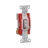 Eaton 20-Amp 3-Way Toggle Light Switch, Gray