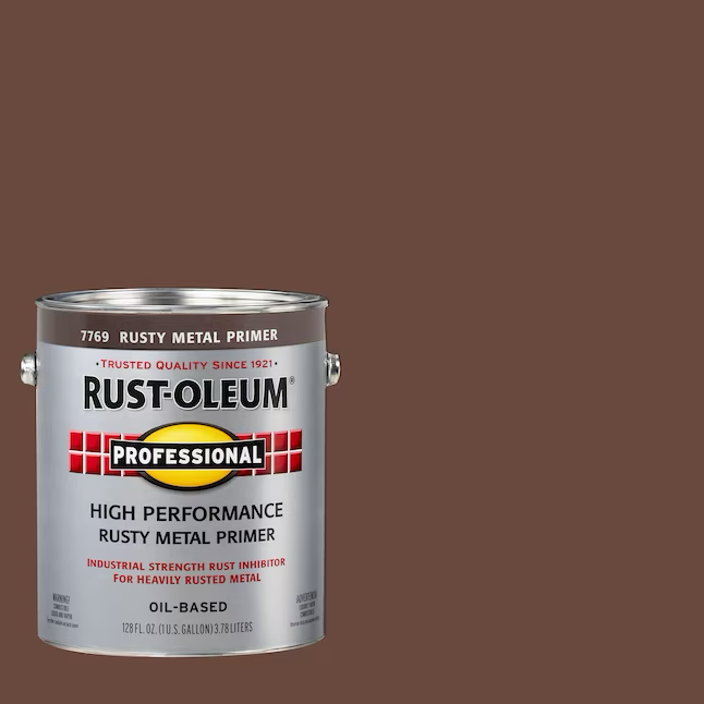 Rust-Oleum Professional Flat Rusty Metal Interior/Exterior Oil-based Industrial Enamel Paint (1-Gallon)