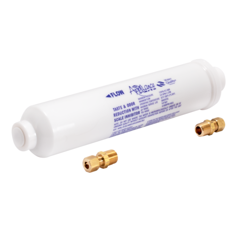 EZ-FLO 10 in. Inline Water Filter for Refrigerators