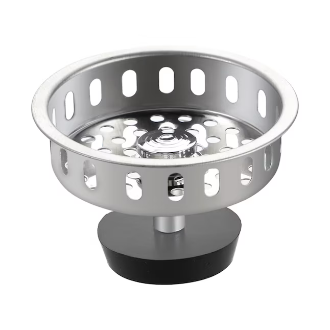 Project Source 3.5-in Stainless Steel Rust Resistant Strainer Basket