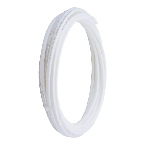 3/8 in. SharkBite White Pex-B Tubing - 50 ft. Coil