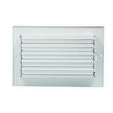 RELIABILT 10-in x 6-in 3-way Steel White Sidewall/Ceiling Register