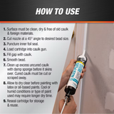 DAP Alex Plus Paintable Latex Caulk (10.1oz, Clear)