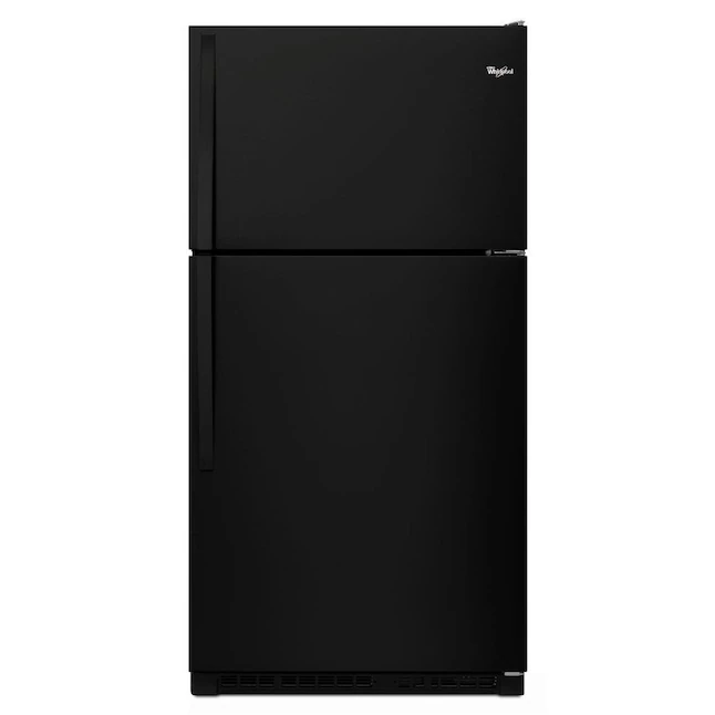 Whirlpool 20,5-cu-ft-Top-Freezer-Kühlschrank (Schwarz)