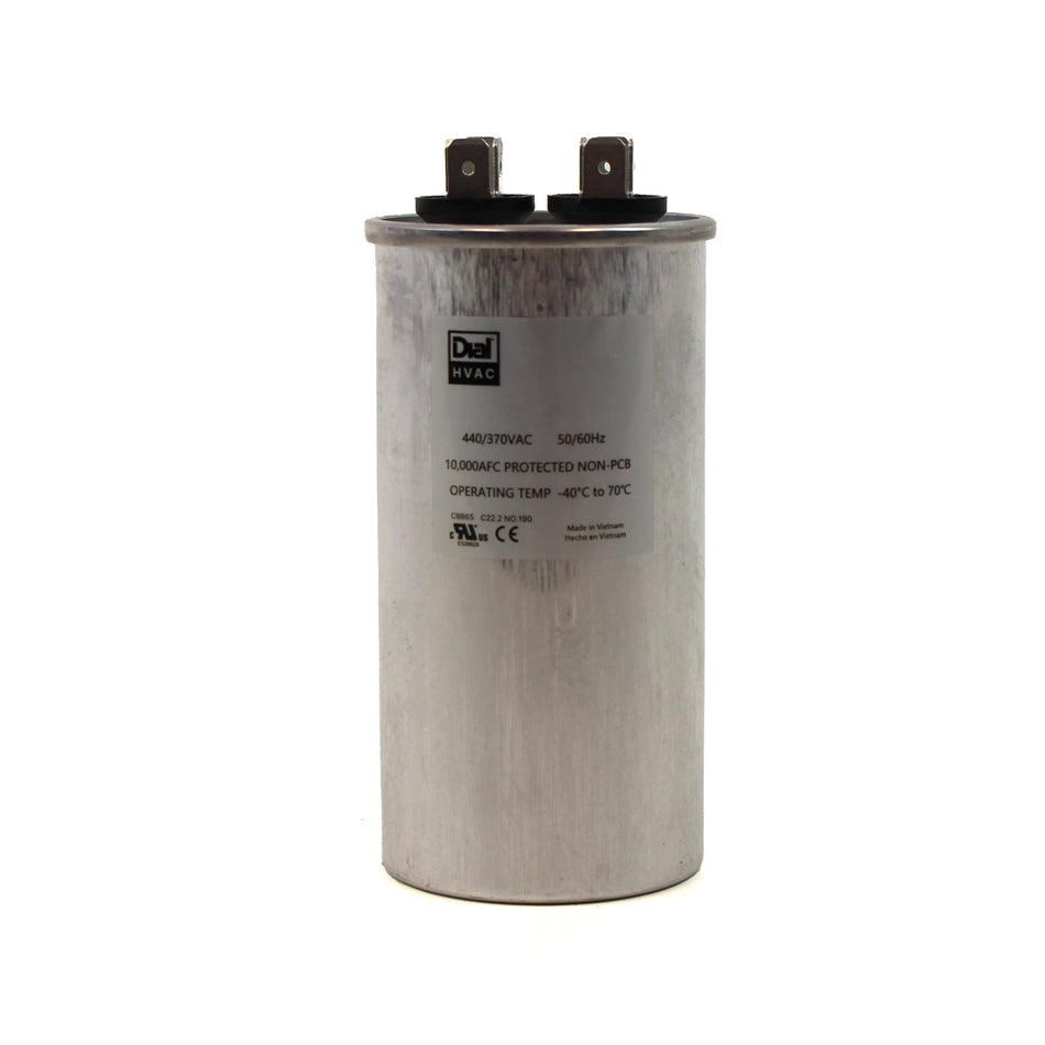 Dial 12.5μF Single Run Capacitor (Round)