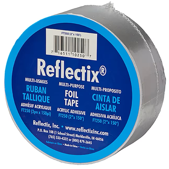 Reflectix 2-in x 150-ft Aluminum Foil HVAC Insulation Seaming Tape