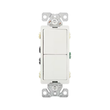 Eaton 15-Amp 3-Way Rocker Light Switch, White