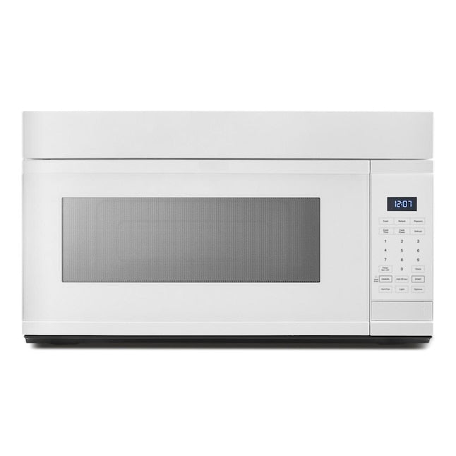 1.7-cu ft 1000-Watt Over-the-Range Microwave (White)