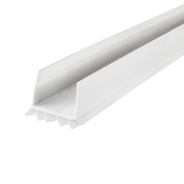 M-D 3-ft x 1-3/4-in White Vinyl Door Weatherstrip