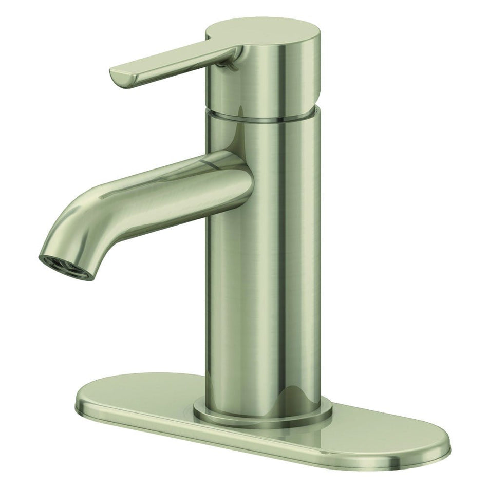 EZ-FLO Brushed Nickel Modern Bathroom Sink Faucet – Metro