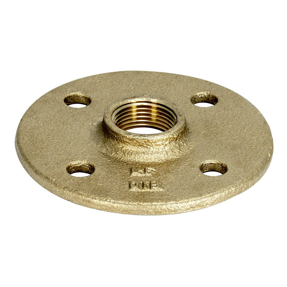 Eastman Bronze Floor Flange – 1/2″