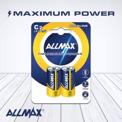 AllMax  C  Batteries (2-Pack)