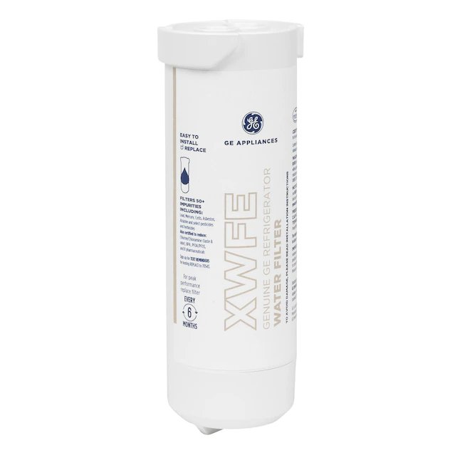 GE 6-Month Twist-in Refrigerator Water Filter