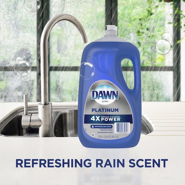 Dawn Liquid Dish Soap, Refreshing Rain Scent - 1 Gallon