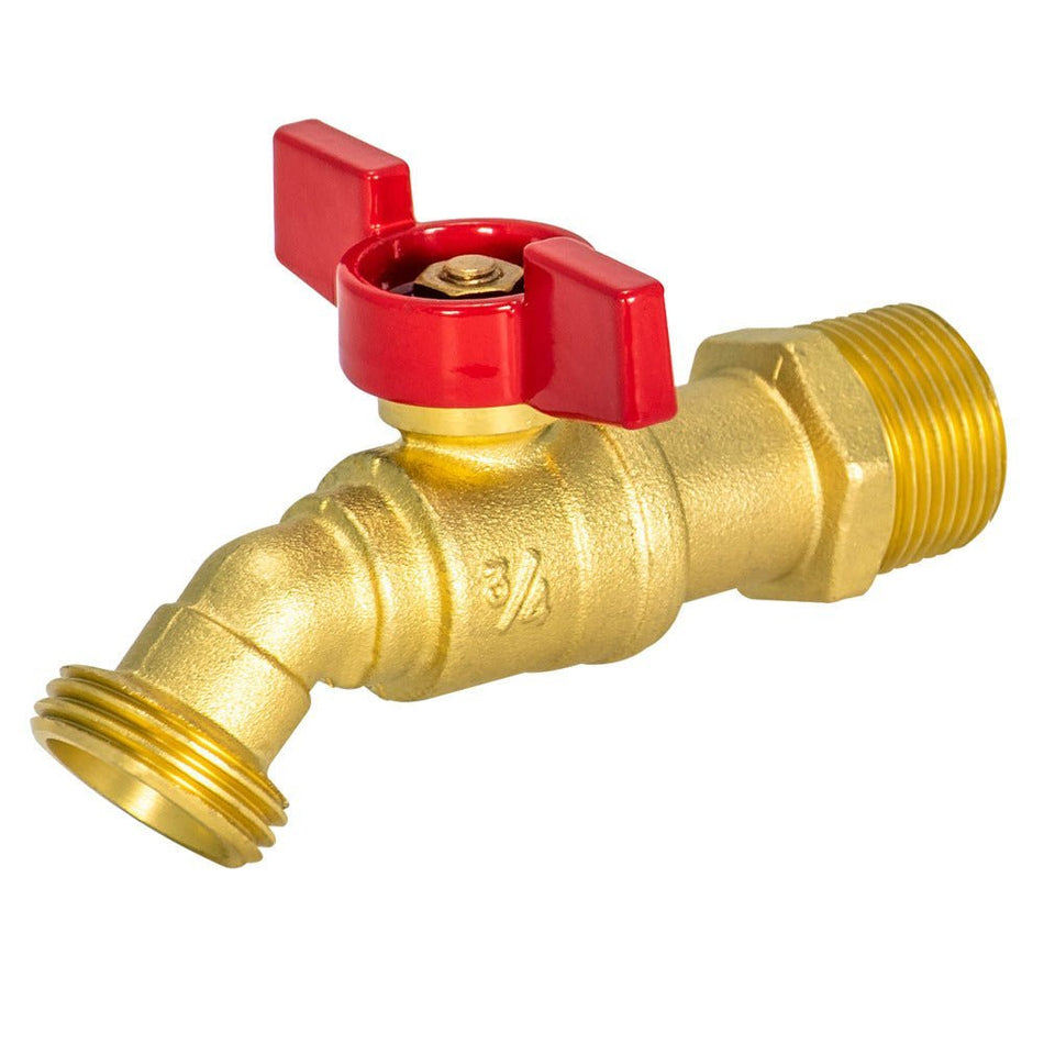 Eastman 3/4-in Mip Brass Quarter Turn Hose Bibb