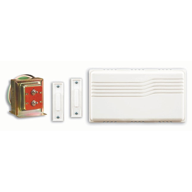 Utilitech Wired 10VA White Doorbell Kit