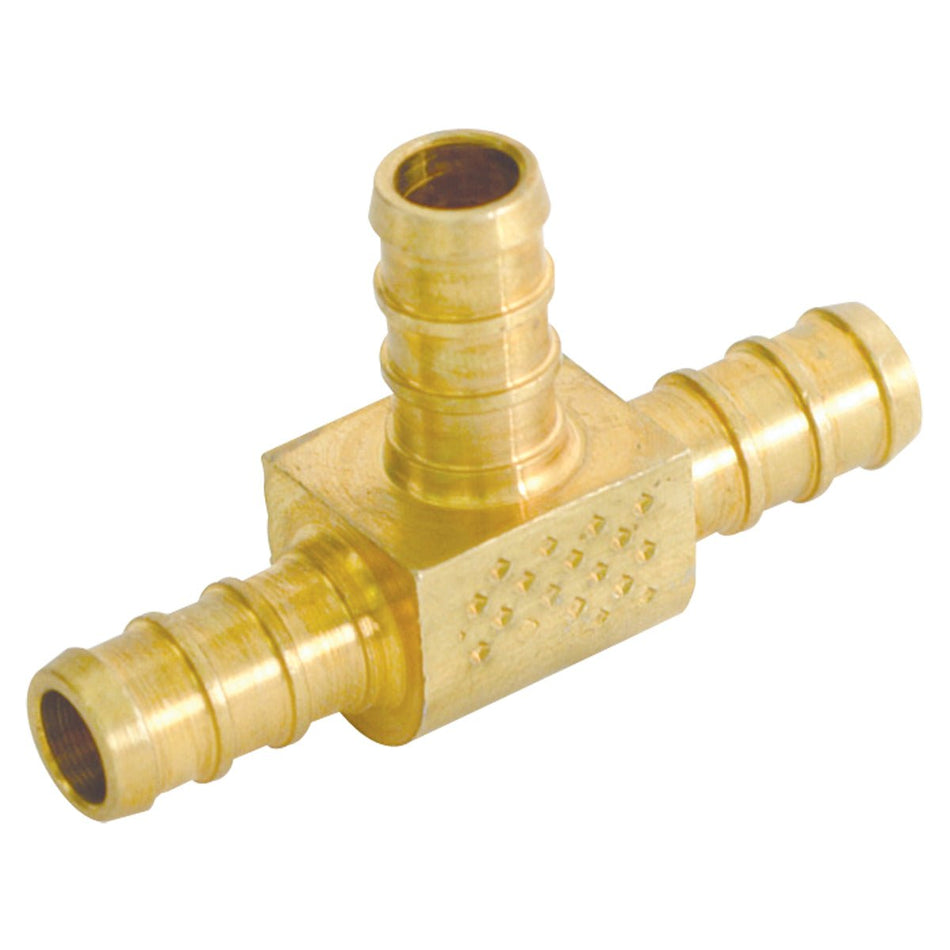 Eastman Brass Crimp PEX Tee – 3/4 in. PEX x 1/2 in. PEX x 1/2 in. PEX