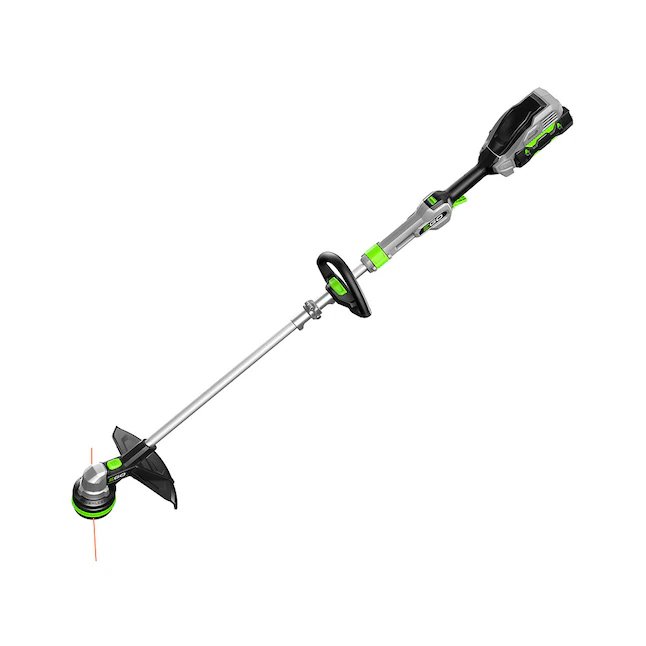 EGO 56-volt 15-in Telescopic Cordless String Trimmer 2.5 Ah (Battery and Charger Included)