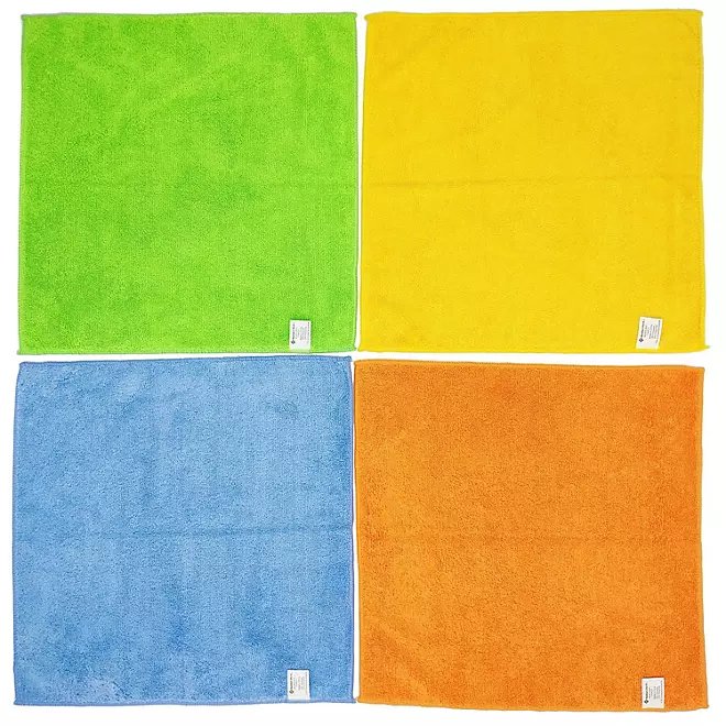 Member's Mark 16" x 16" Microfiber Towels, 36 ct. (Random Color)