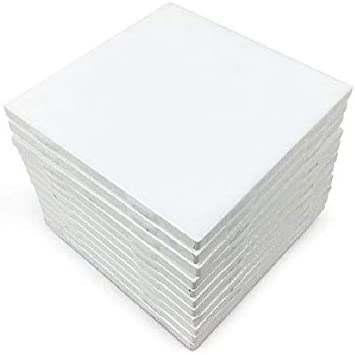 Azulejo de pared blanco de 4 x 4 pulgadas (paquete de 80)