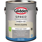 Glidden Spred Grab-N-Go Interior Paint, Semi-Gloss (Storm's Coming, 1-Gallon)