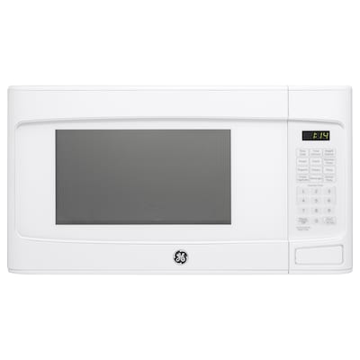 GE 1.1-cu ft 950-Watt Countertop Microwave (White)