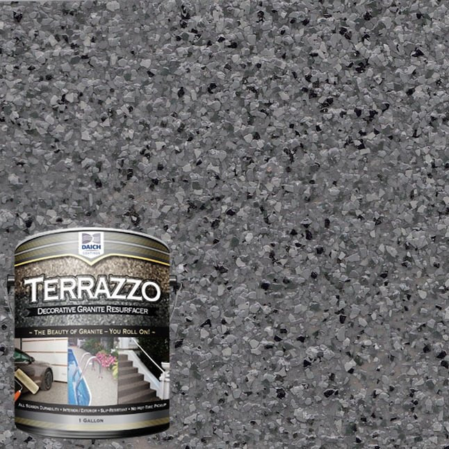 Daich Terrazzo Moonscape/Granite Satin Interior/Exterior Anti-skid Porch and Floor Paint (1-Gallon)