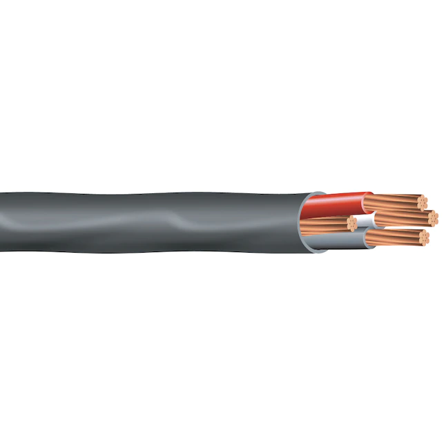 Southwire Romex SIMpull 125 Fuß 6/3-litziger nichtmetallischer Innendraht