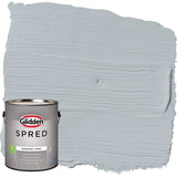 Glidden Spred Grab-N-Go Innenfarbe und Grundierung, flach (Gray Frost, 1 Gallone) 