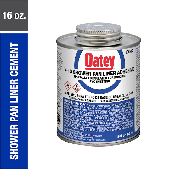 Oatey X-15 16-fl oz Duschwannenauskleidung Zement