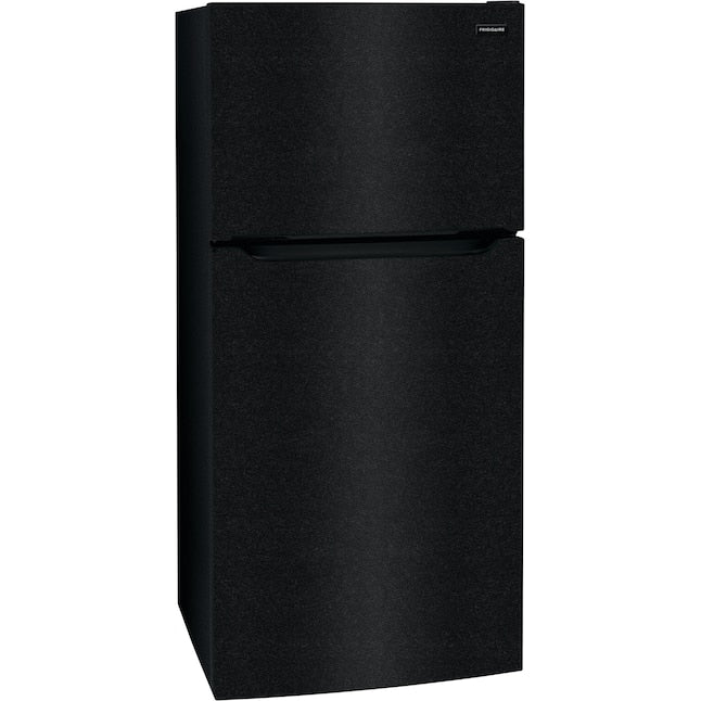 Frigidaire Refrigerador con estante de alambre con congelador superior de 18.3 pies cúbicos (negro)