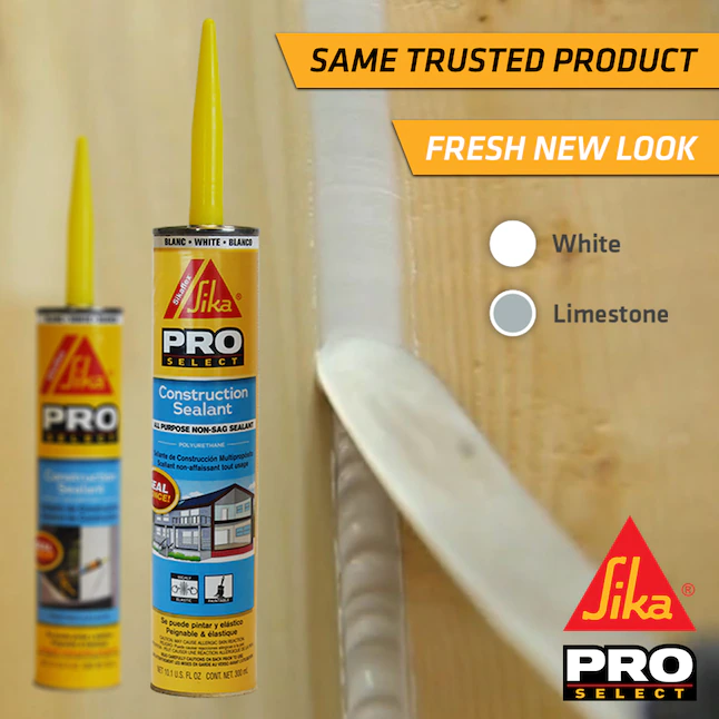 Sika White Fast Setting Polyurethane 10.1-fl oz Sealant