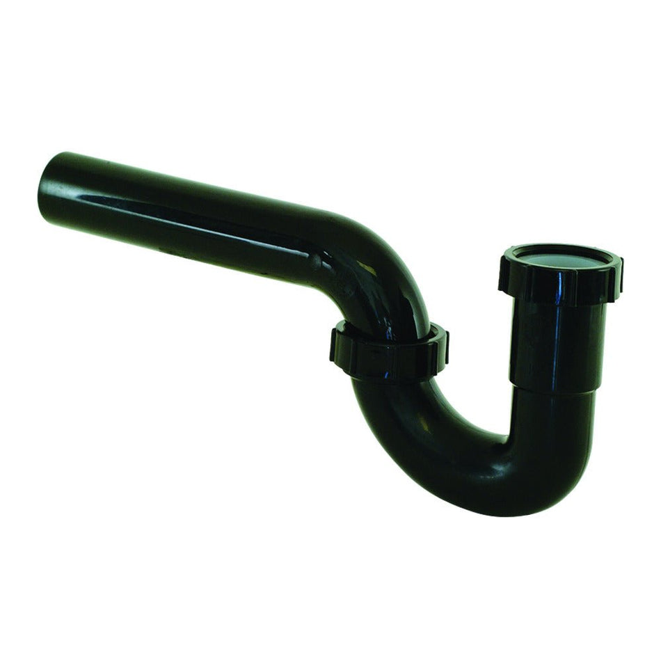 Eastman 1-1/4 in. Eastman P-Trap – Black PVC