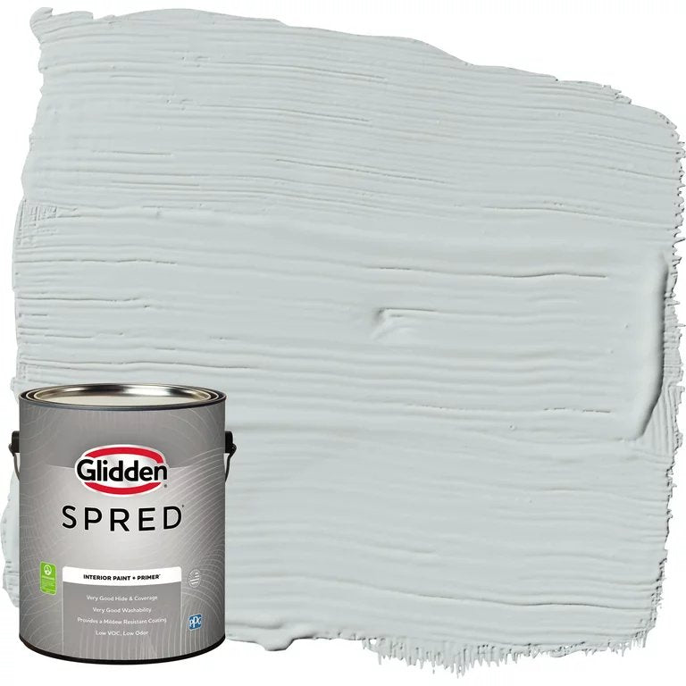 Glidden Spred Grab-N-Go Interior Wall Paint, Ghost Whisperer, (Eggshell, 1-Gallon)