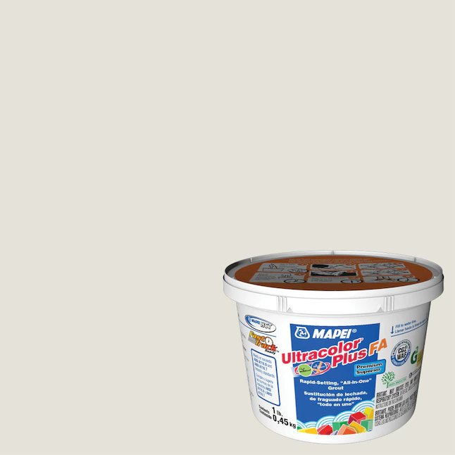 MAPEI Ultracolor Plus FA 1-lb White All-in-one Sanded Grout