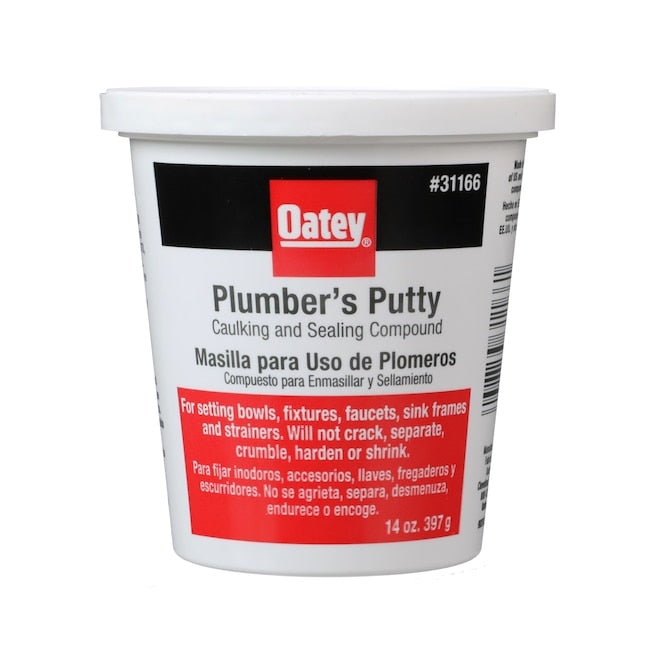 Oatey 14-oz Off-white Plumbers Putty