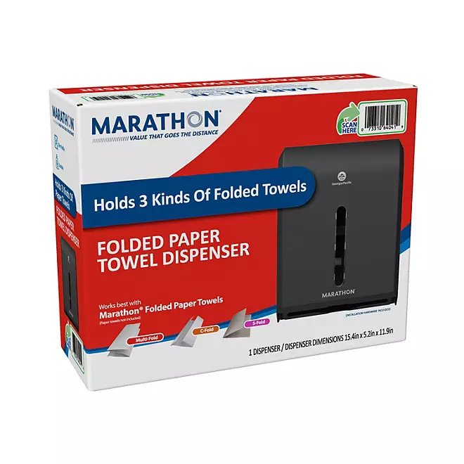 Marathon Combo Folded Paper Towel Dispenser