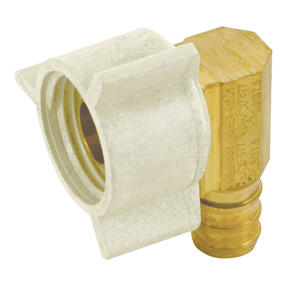 Eastman Brass Crimp PEX Female Swivel Elbow – 1/2 in. PEX x 1/2 in. FIP