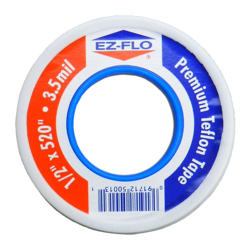 Cinta de teflón para roscas de tuberías de 1/2 pulg. x 260 pulg. EZ-FLO