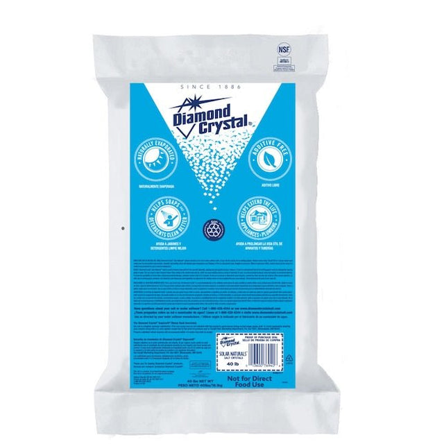 Diamond Crystal  40-lb Water Softener Salt Solar Crystals