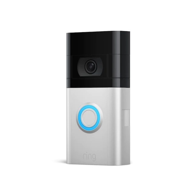 Ring Video Doorbell 4 - Batería recargable extraíble o videoportero inteligente cableado con pre-roll de color